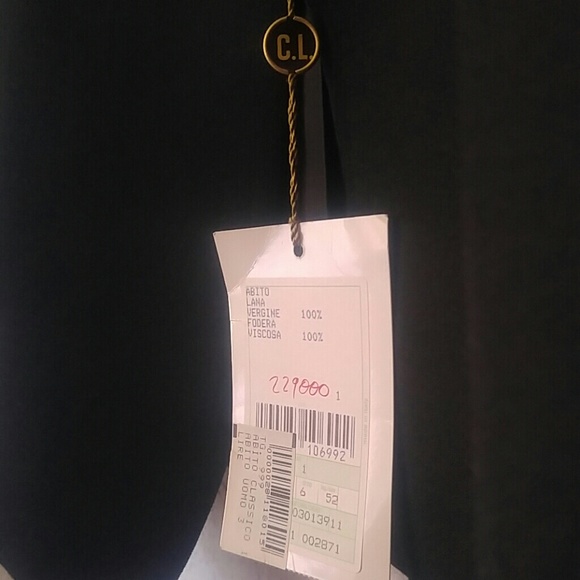 Tuxedo Jacket Black Italian Wool SZ 31R - Picture 2 of 7